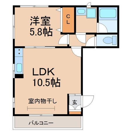 メゾン　ド　ティガーの物件間取画像